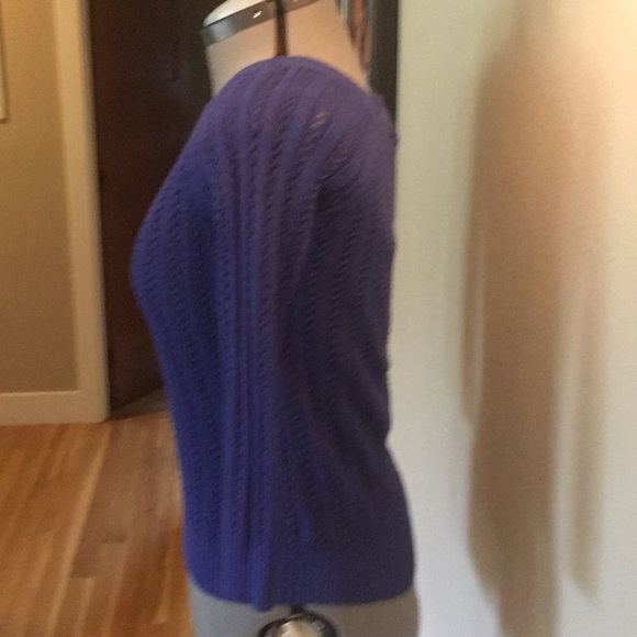 Cobalt blue sweater Arizona size medium, snug fit - Picture 4 of 6